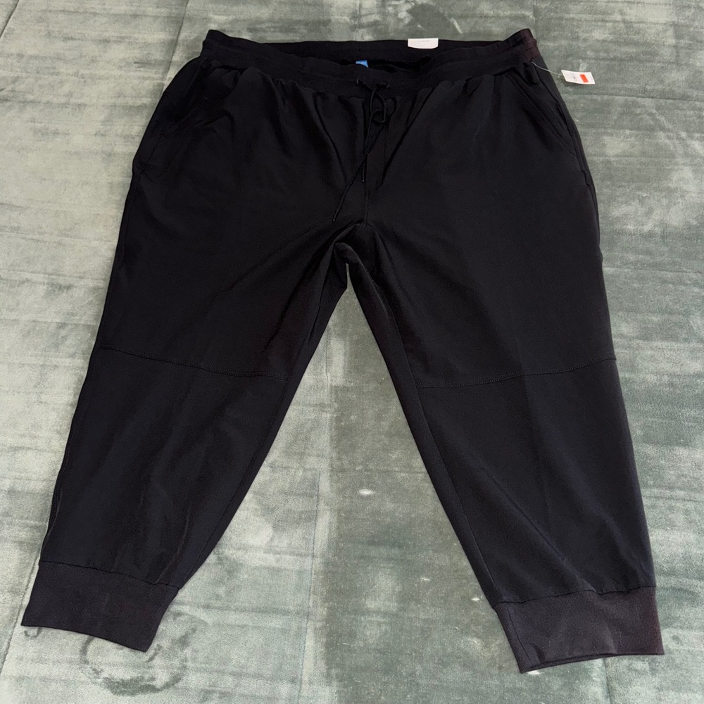 Old Navy StretchTech High-Rise Jogger Pants Black 4X Plus Size NWT Gorpcore